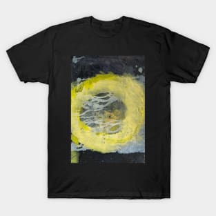 Yellow Light Abstract Painting T-Shirt